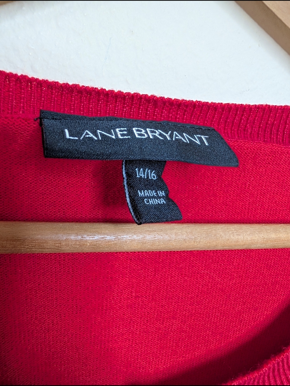 Lane Bryant Red Raspberry Button Front Cardigan Plus Size 14/16 - Picture 2 of 5